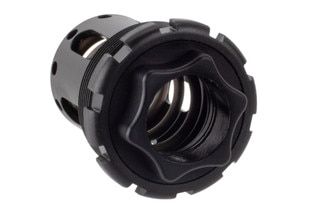 Yankee Hill Machine Nielson Booster Assembly is black hardcoat anodized